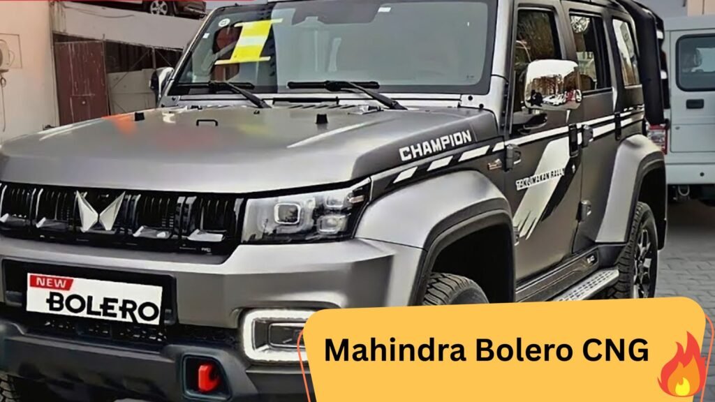 New Mahindra Bolero CNG