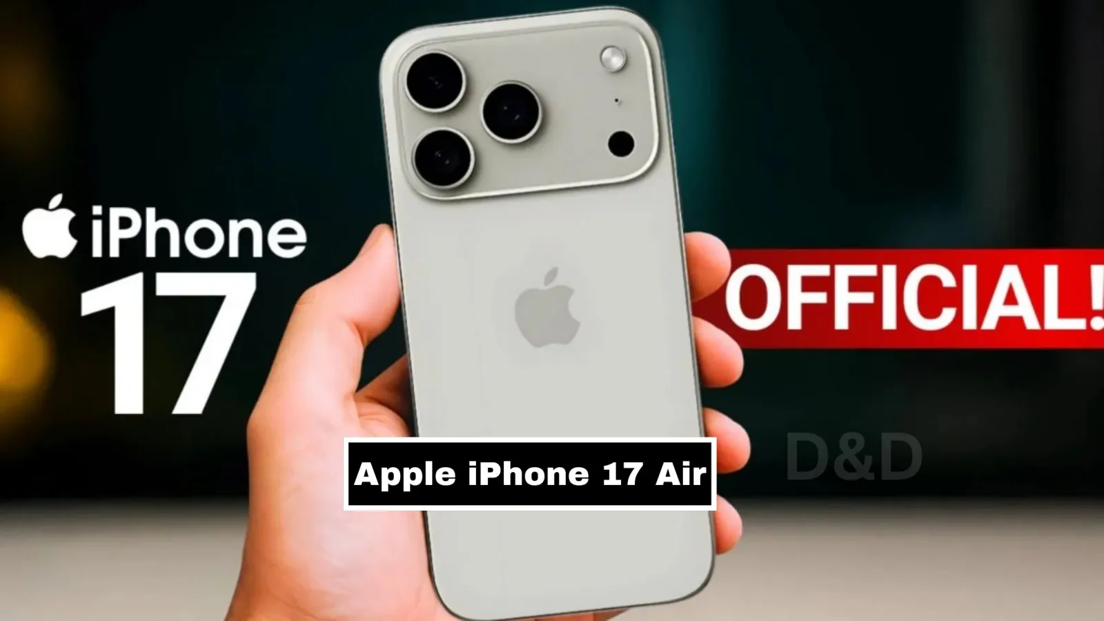 iPhone 17 Air Rumors